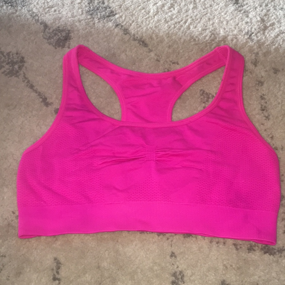 Aerie Bright Pink Sport Bra Small